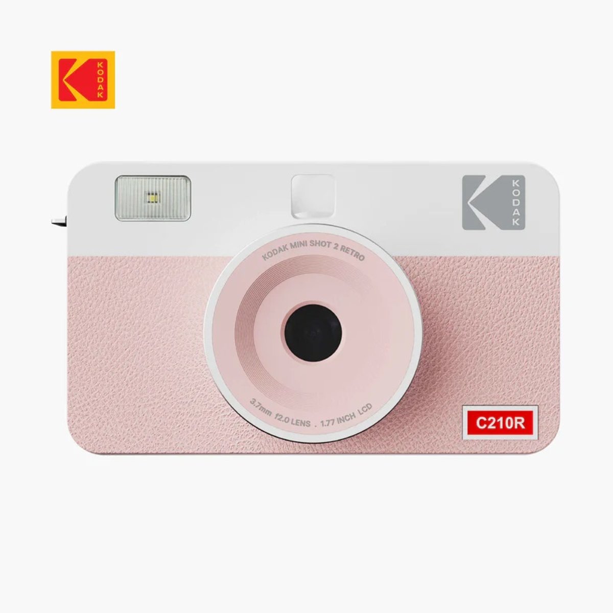 Kodak 柯達 Mini Shot 2 Retro 即影即有相機+相片打印機(粉紅色)