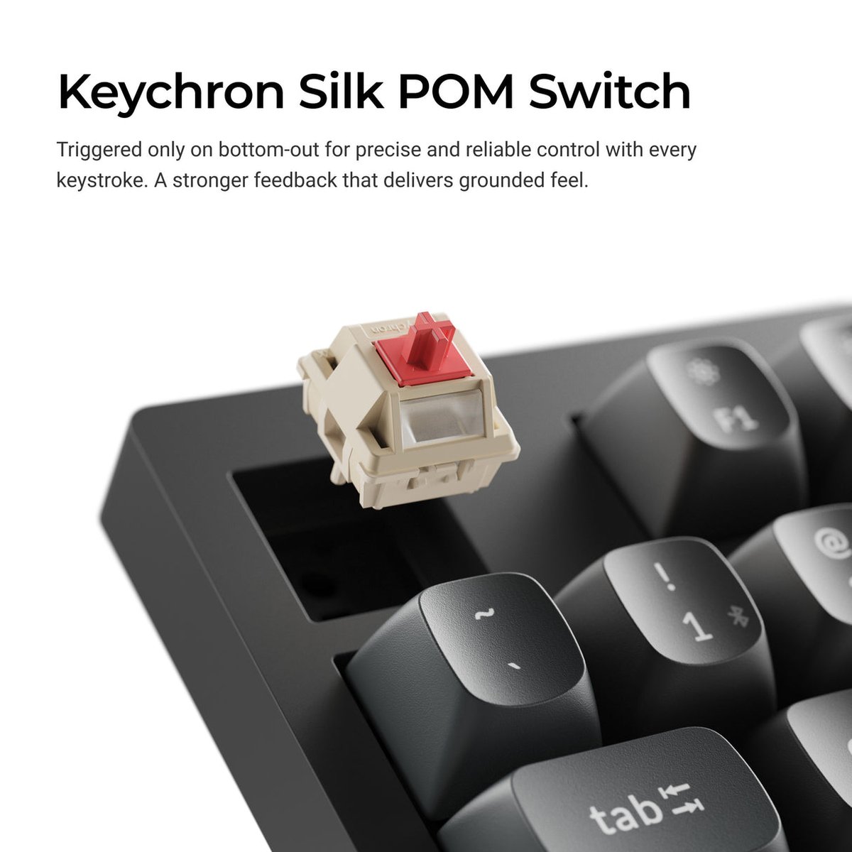 Keychron V5 Ultra 8K (V5U-D4) ZMK 96% 三模無線機械鍵盤(碳黑-Keychron Silk POM 香蕉軸)