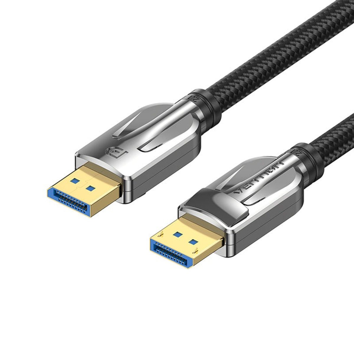 Vention Displayport 2.1 16K@30Hz/10K@60Hz/4K@240Hz 尼龍編織影像線(2m)