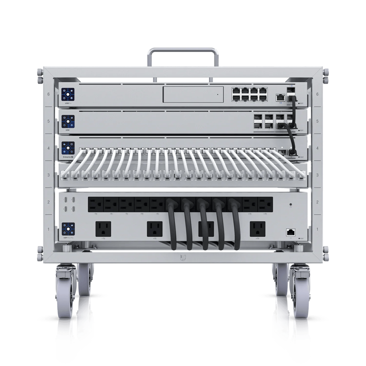 Ubiquiti UniFi U-RACK-6U-TL Toolless Mini Rack