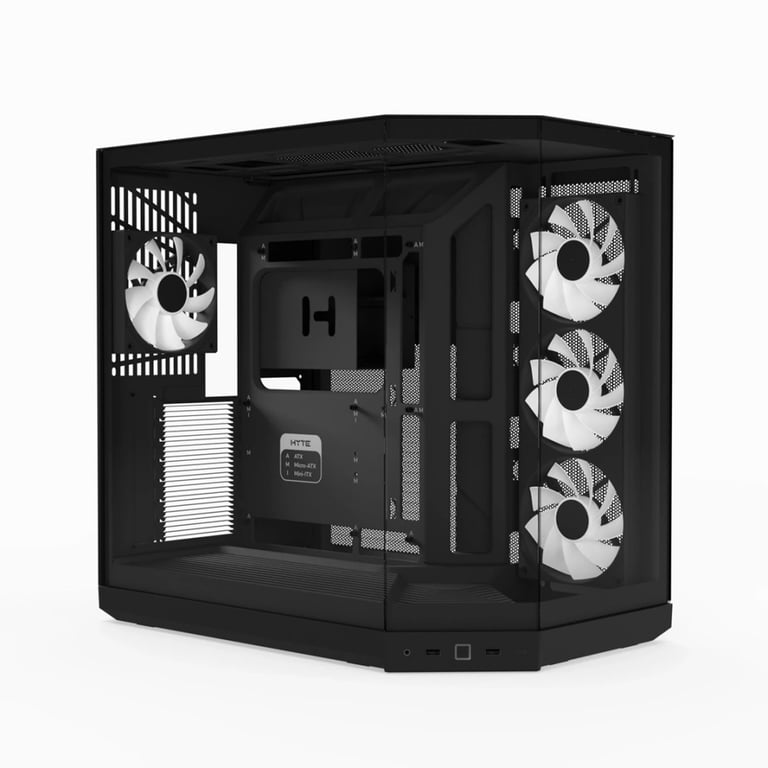 HYTE Y50 RGB 雙腔式中塔機箱(黑色)