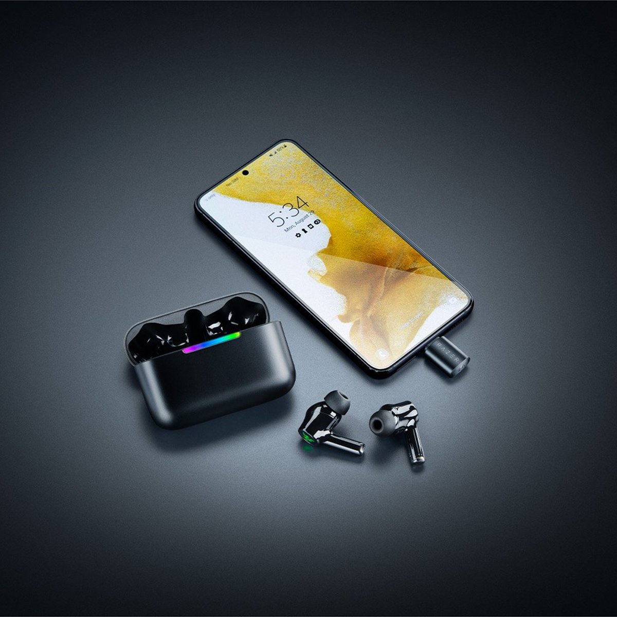 Razer Hammerhead V3 HyperSpeed ANC 雙模真無線入耳式耳機