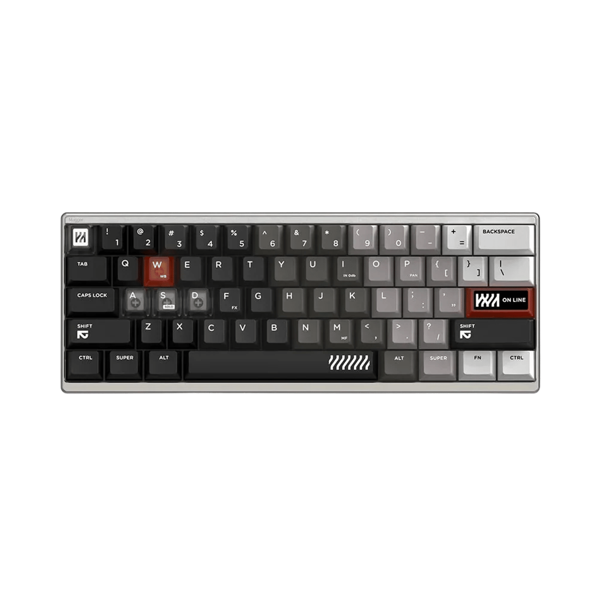 Luminkey Magger 60 Ultra 磁軸鍵盤(月光銀)