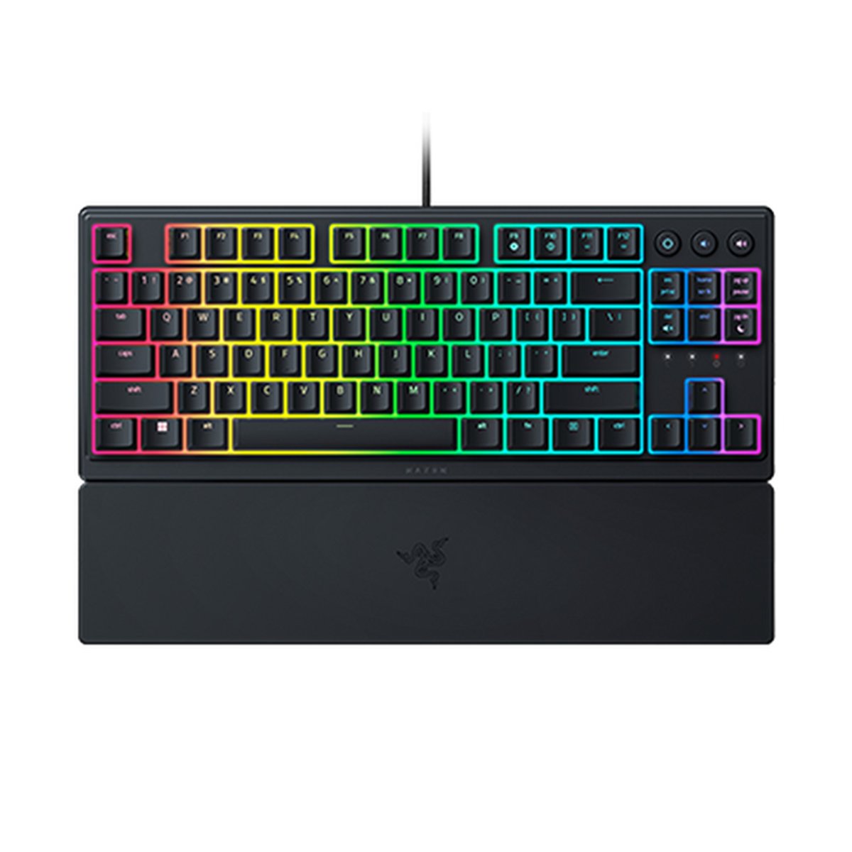 Razer Ornata V3 Tenkeyless RGB 短軸機械式薄膜鍵盤(中文)