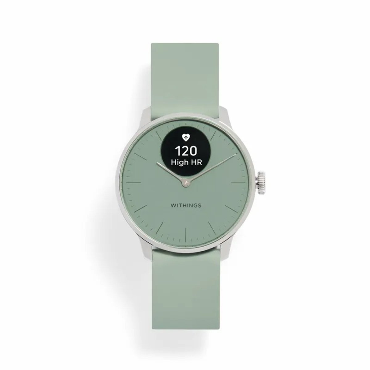 Withings ScanWatch Light 37mm 健康混合式智能手錶(Green-綠色)