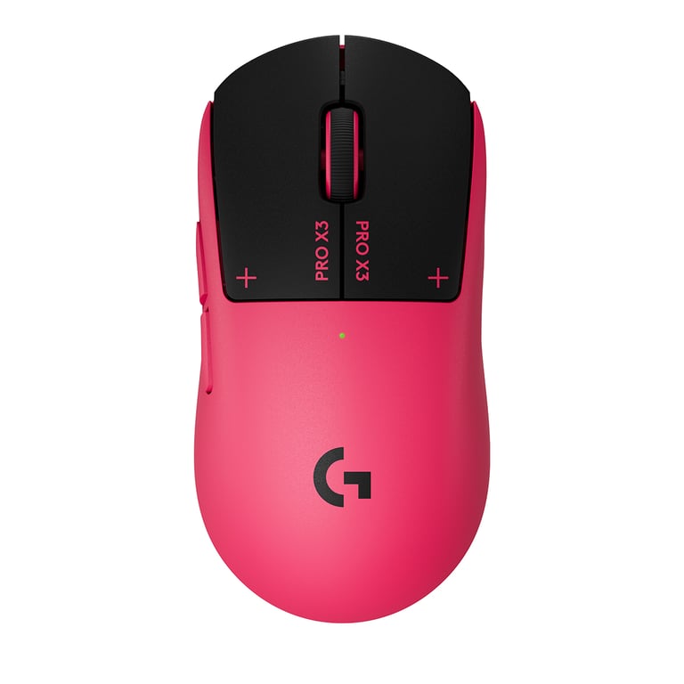 Logitech G PRO X3 SUPERSTRIKE 無線類比電競滑鼠(日蝕粉)
