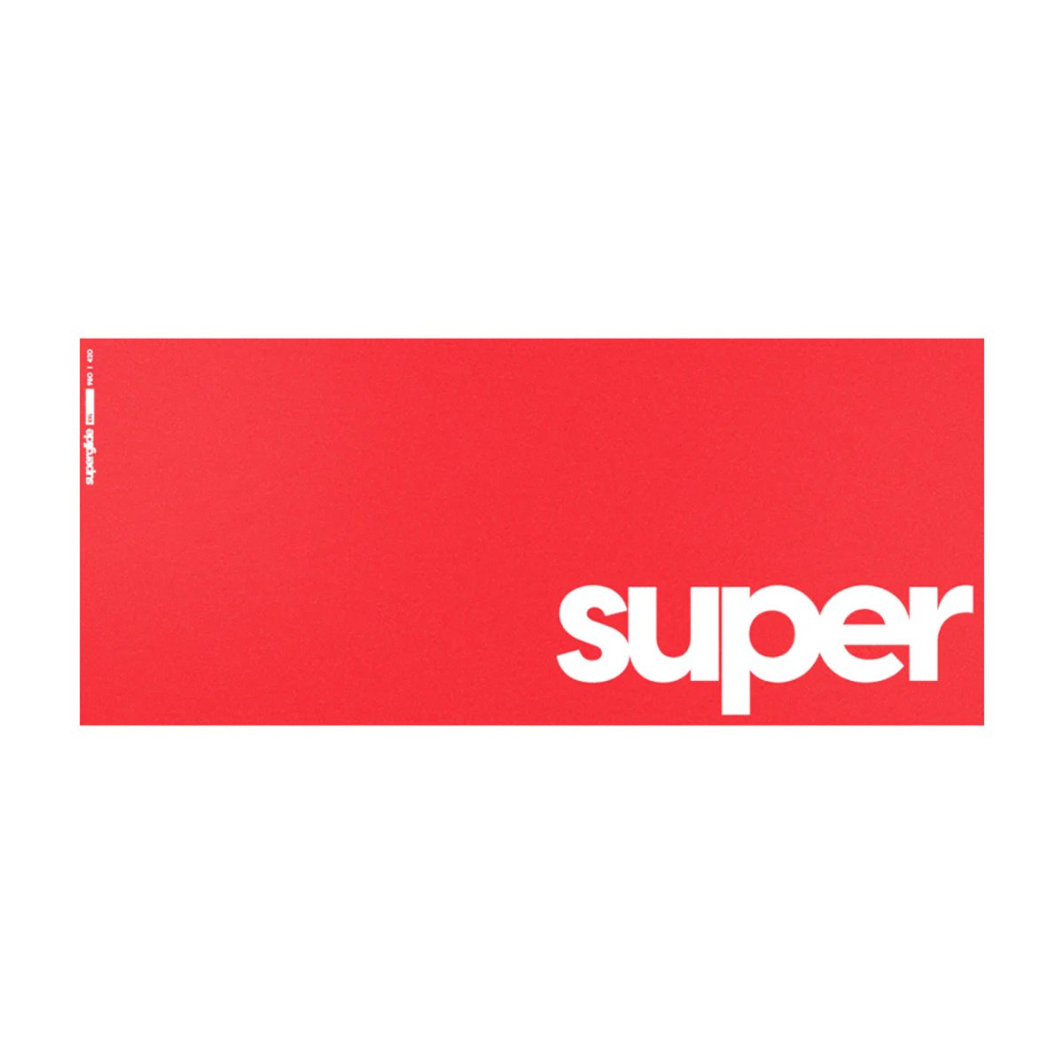 Pulsar Superglide 玻璃滑鼠墊 980x420mm(XXL)(紅)
