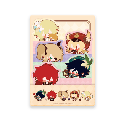 蒙德Q版系列-便簽本