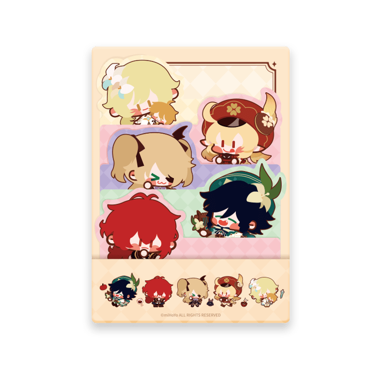 蒙德Q版系列-便簽本