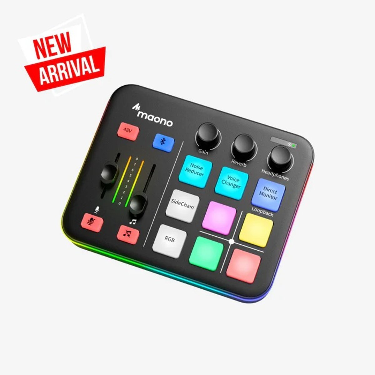 Maono G1 NEO 音訊混音器 （適用於遊戲串流媒體）
