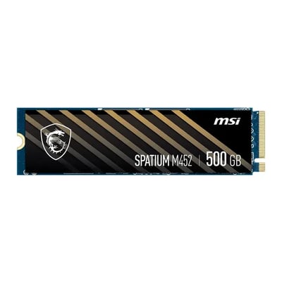 MSI SPATIUM M452 PCIe 4.0x4 NVMe M.2 SSD 固態硬盤(500GB)