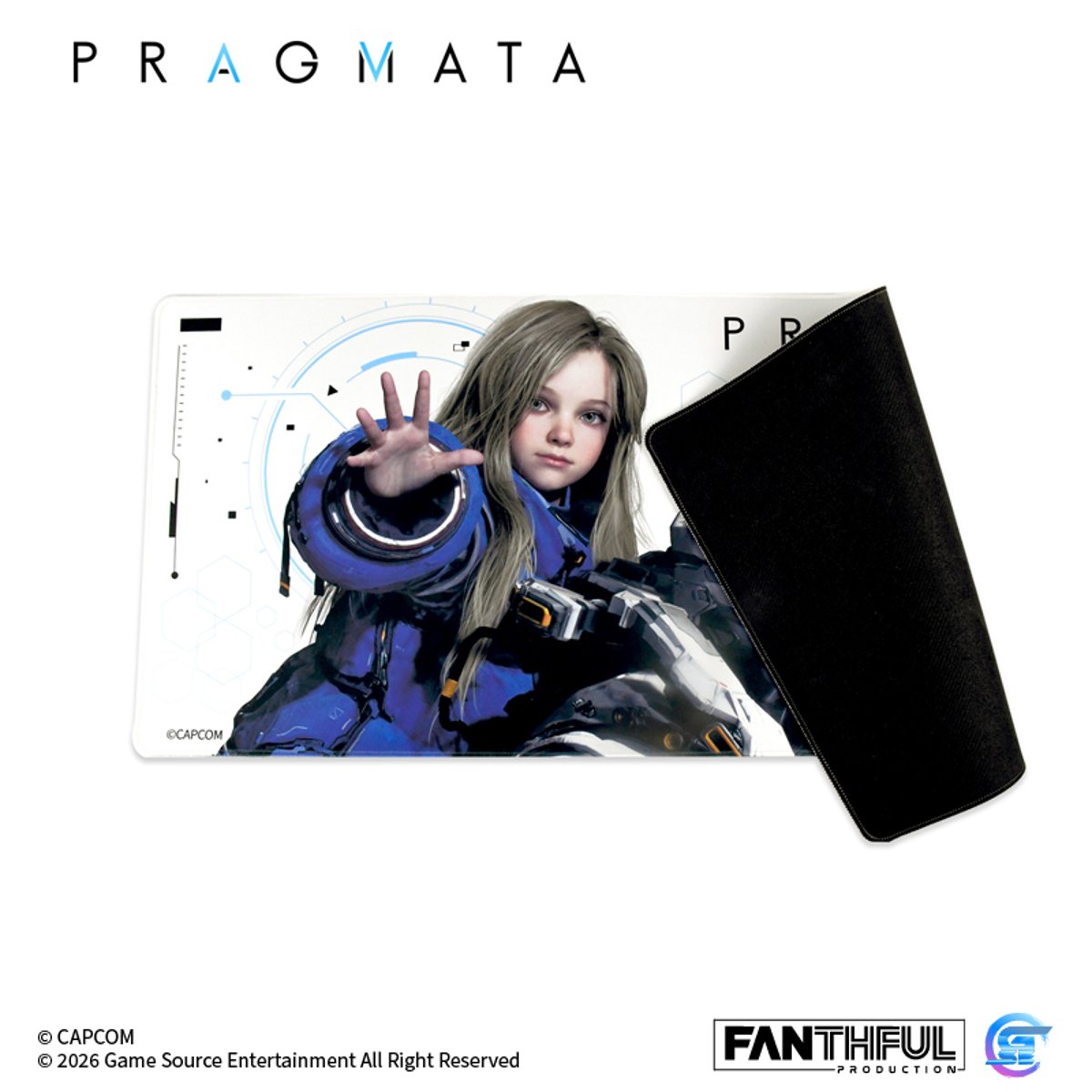 Fanthful《人機迷網》Pragmata 周邊(桌墊(85x35cm))