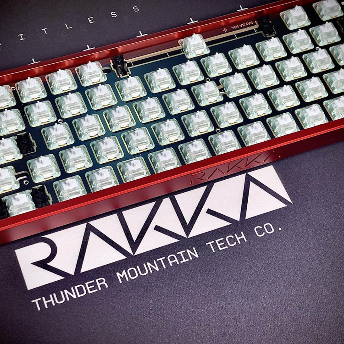 Rakka H60 磁軸電競鍵盤(陽極紅) - 2000Fun商城| 電競、砌機、點卡及