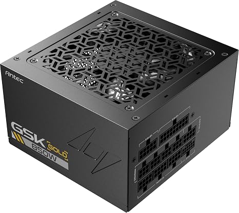Antec GSK V2 850W ATX3.1 金牌全模組電源供應器(黑色)