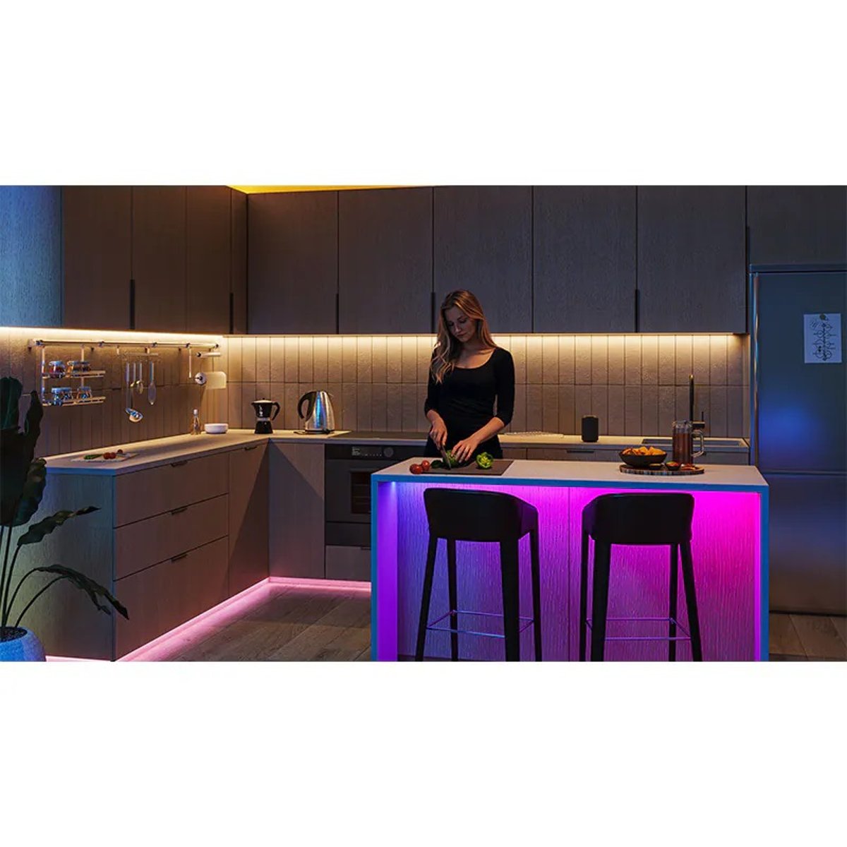 Philips Smart LED 4.7W GU10 GLASS WiZ 彩光+冷暖白光智能射燈