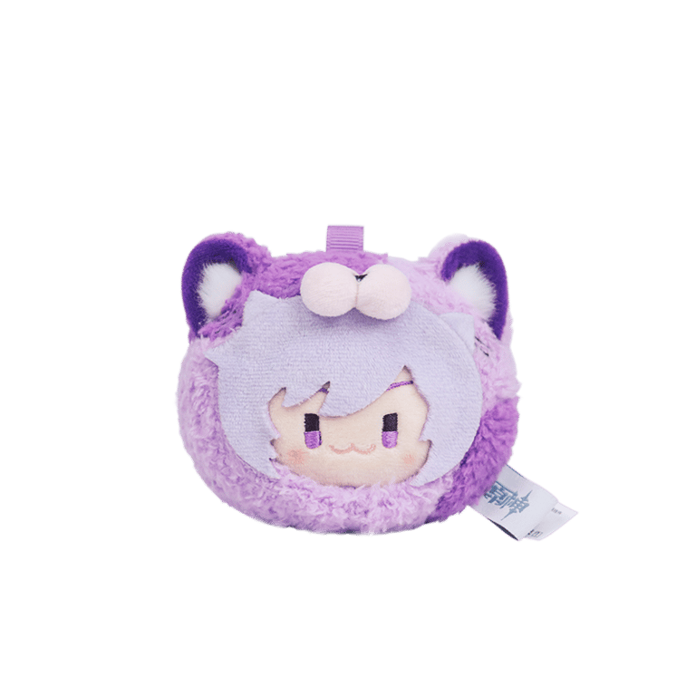 動物主題毛絨團子掛件-刻晴