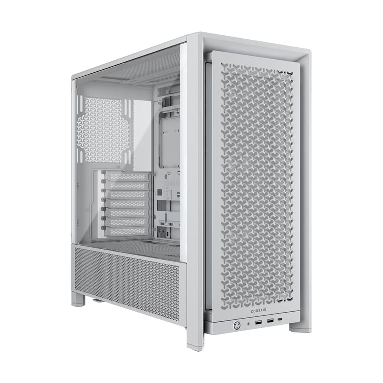 Corsair FRAME 4000D RS Modular ATX中塔機箱 | 支援背插主板(RS120風扇-白色)