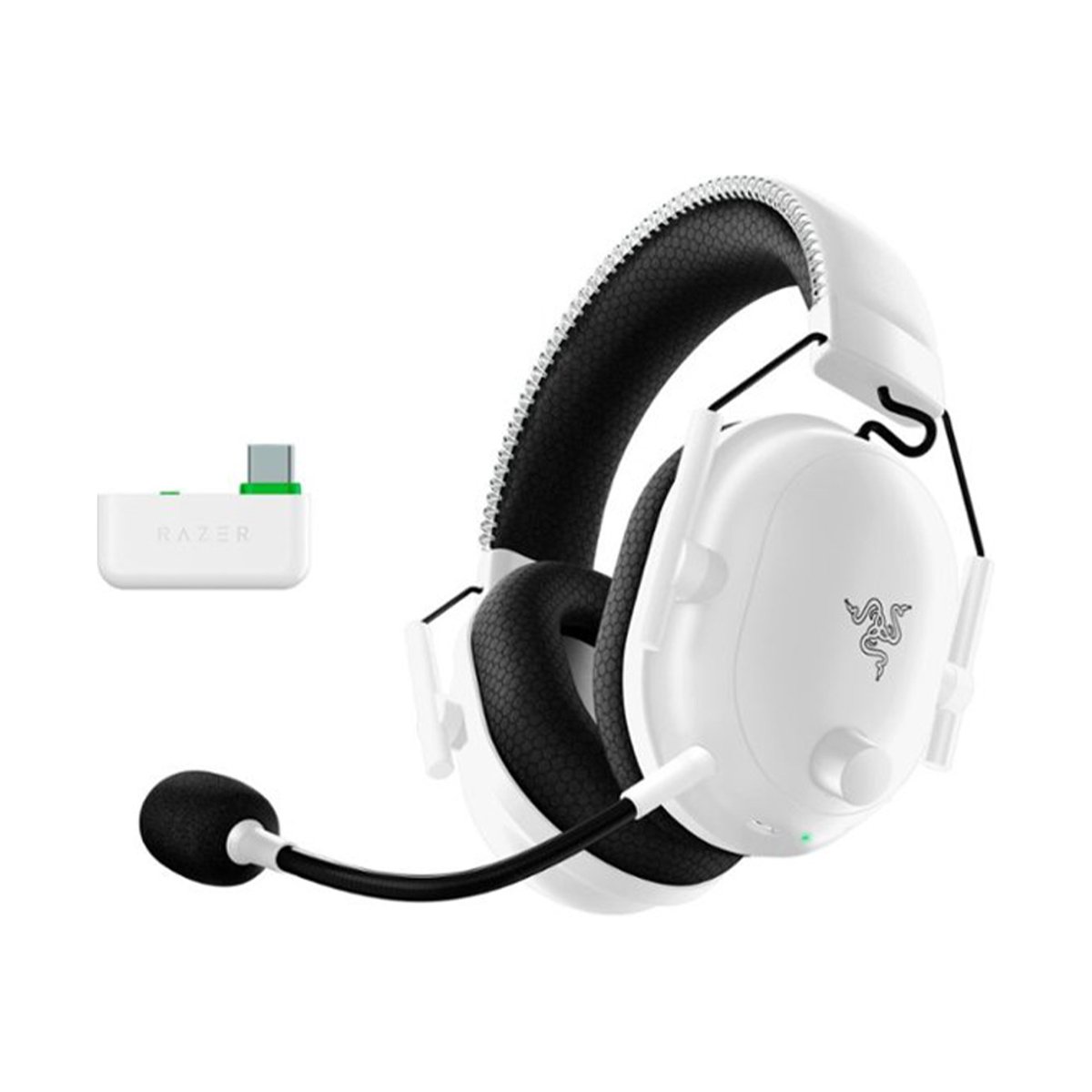 Razer BlackShark V2 Pro Wireless 無線遊戲耳機(Xbox/PC-Mercury-白色)