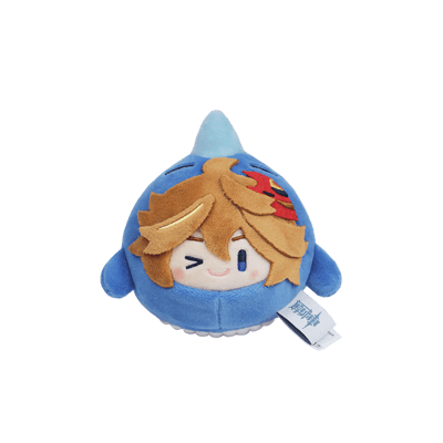 動物主題毛絨團子掛件-達達利亞