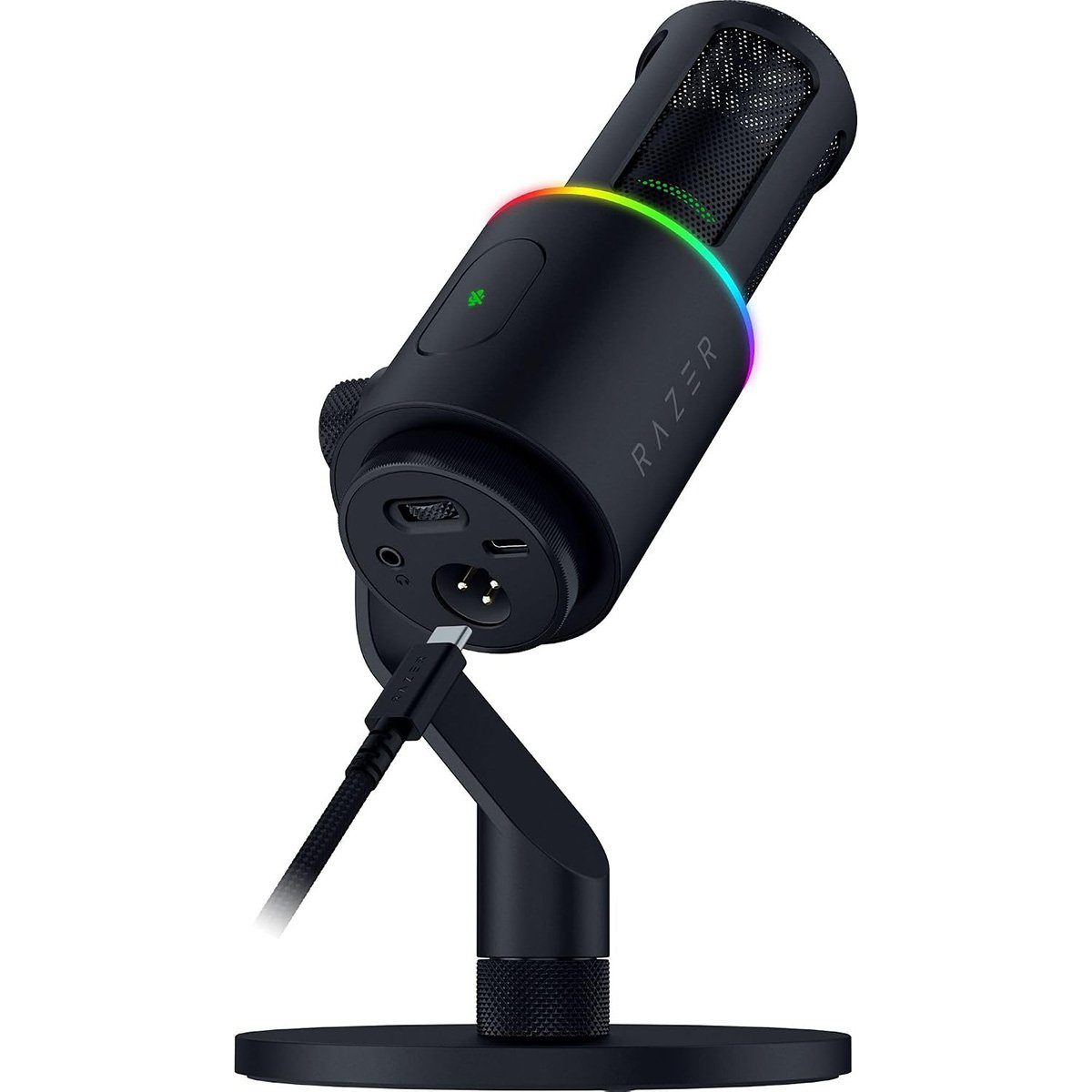 Razer Seiren V3 Pro 專業動圈式麥克風 | USB-C 與 XLR 雙模連線
