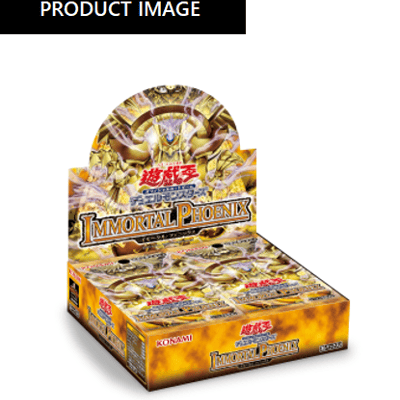 【亞洲英文版】遊戲王 Yu-Gi-Oh TCG 卡牌遊戲(IMMORTAL PHOENIX AE-補充包-1盒)