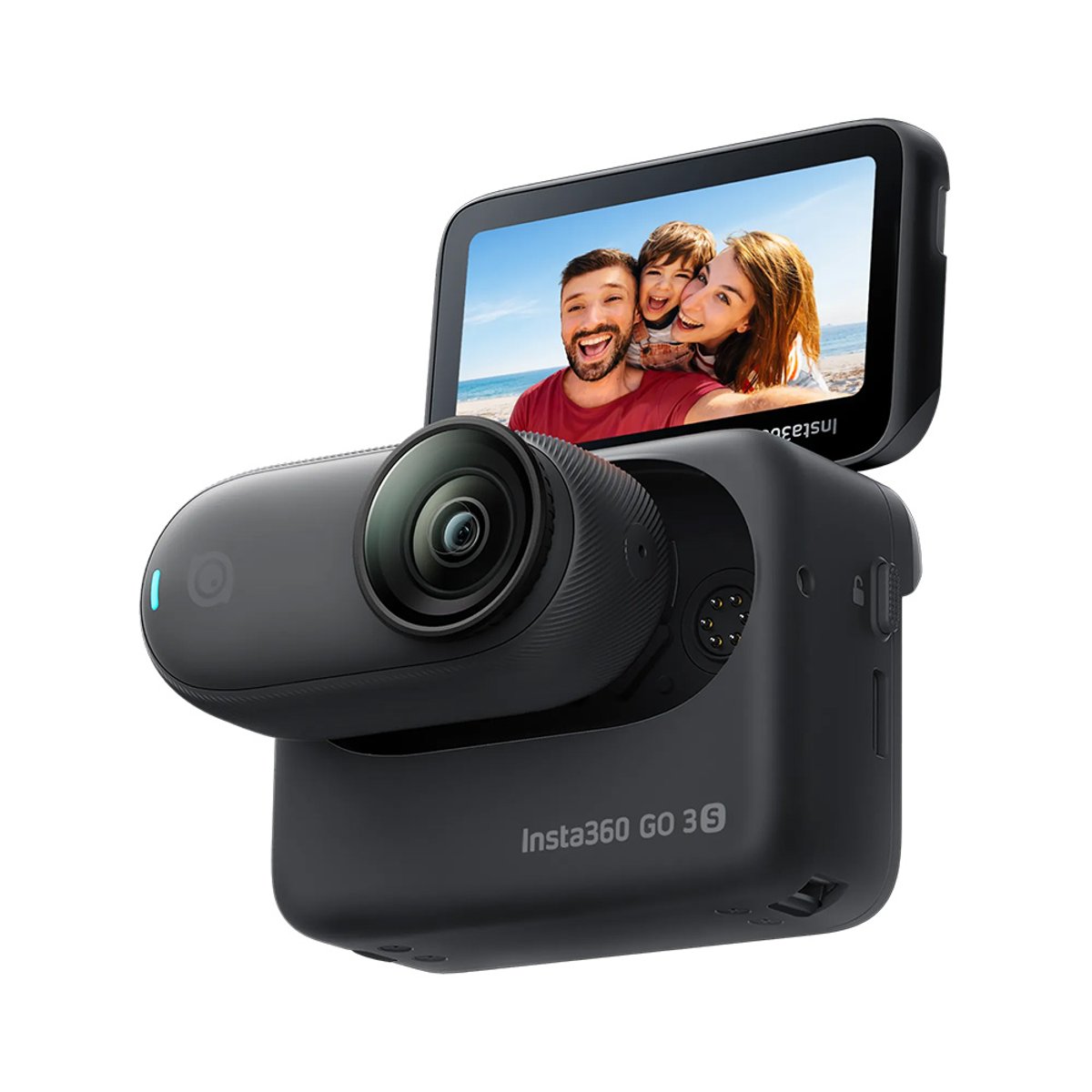 Insta360 GO 3S 4K@30FPS 運動相機(128GB-標準套裝-黑色)