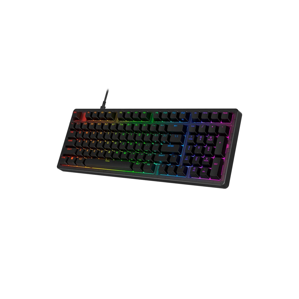 HyperX Alloy Origins 2 1800 有線遊戲鍵盤(1800-線性紅軸)