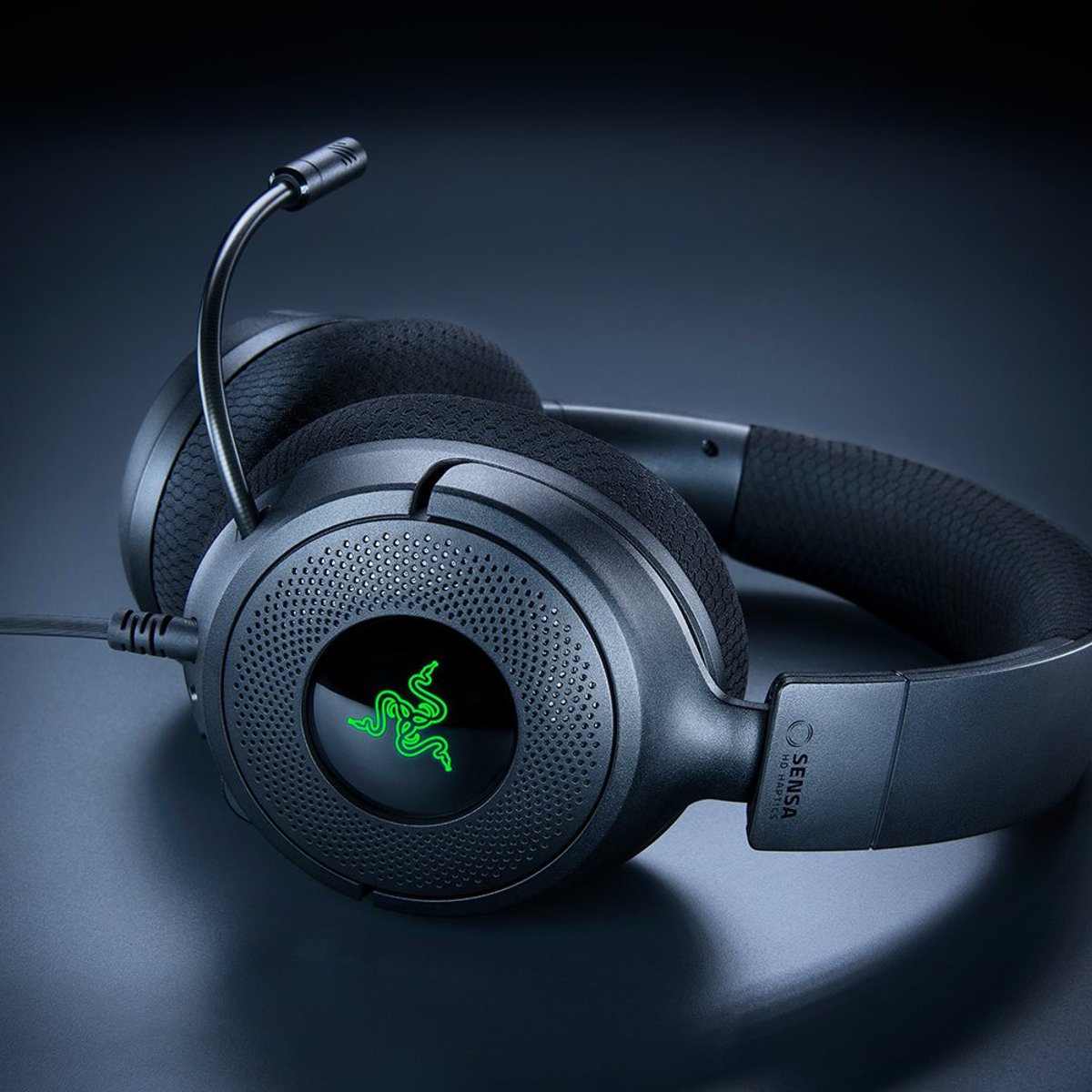 Razer Kraken V4 X Sensa HD Haptics 有線觸覺遊戲耳機