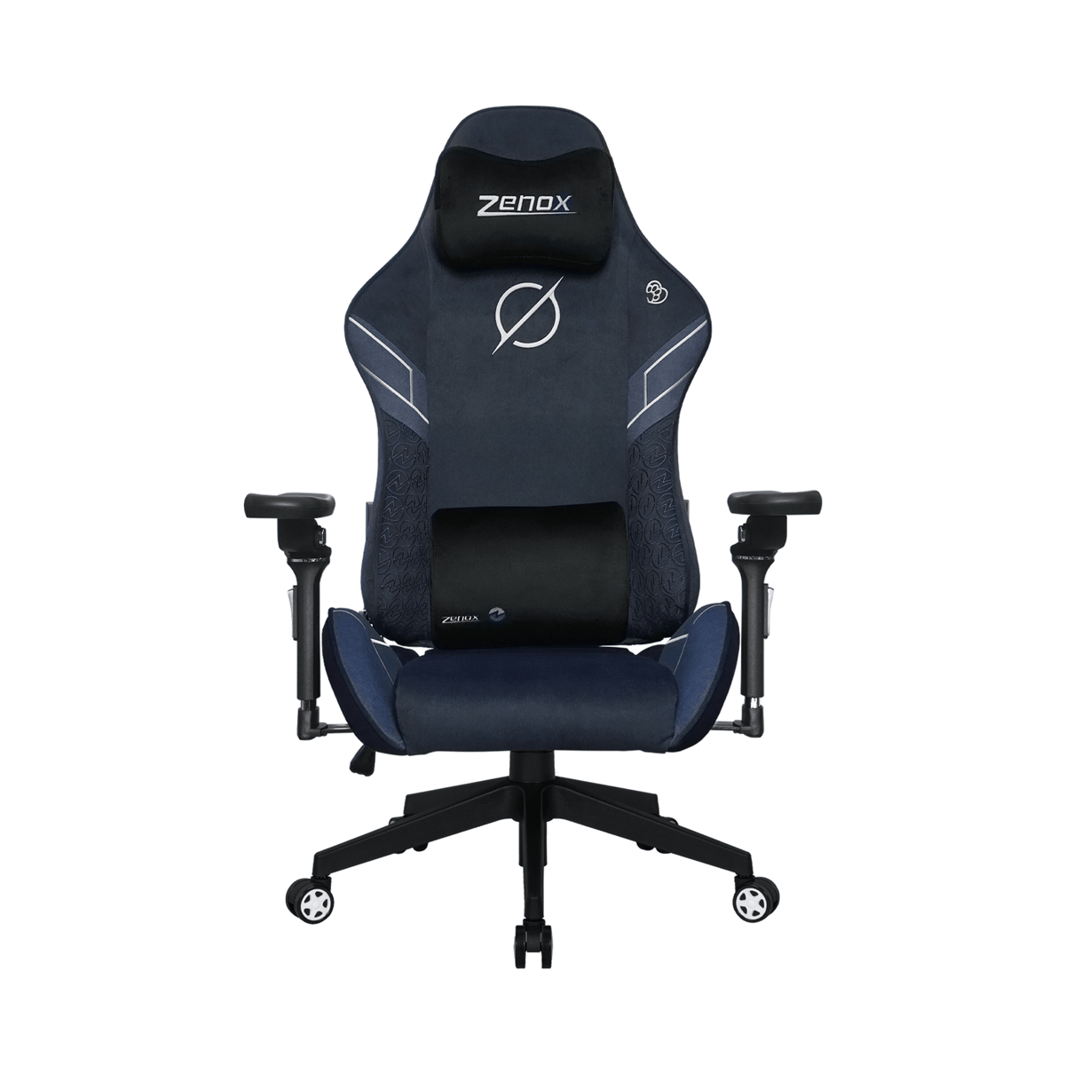 C255H Zenox Saturn MK-2 人體工學電競椅(5D 扶手)(Davis Fabrics-Whale Blue)