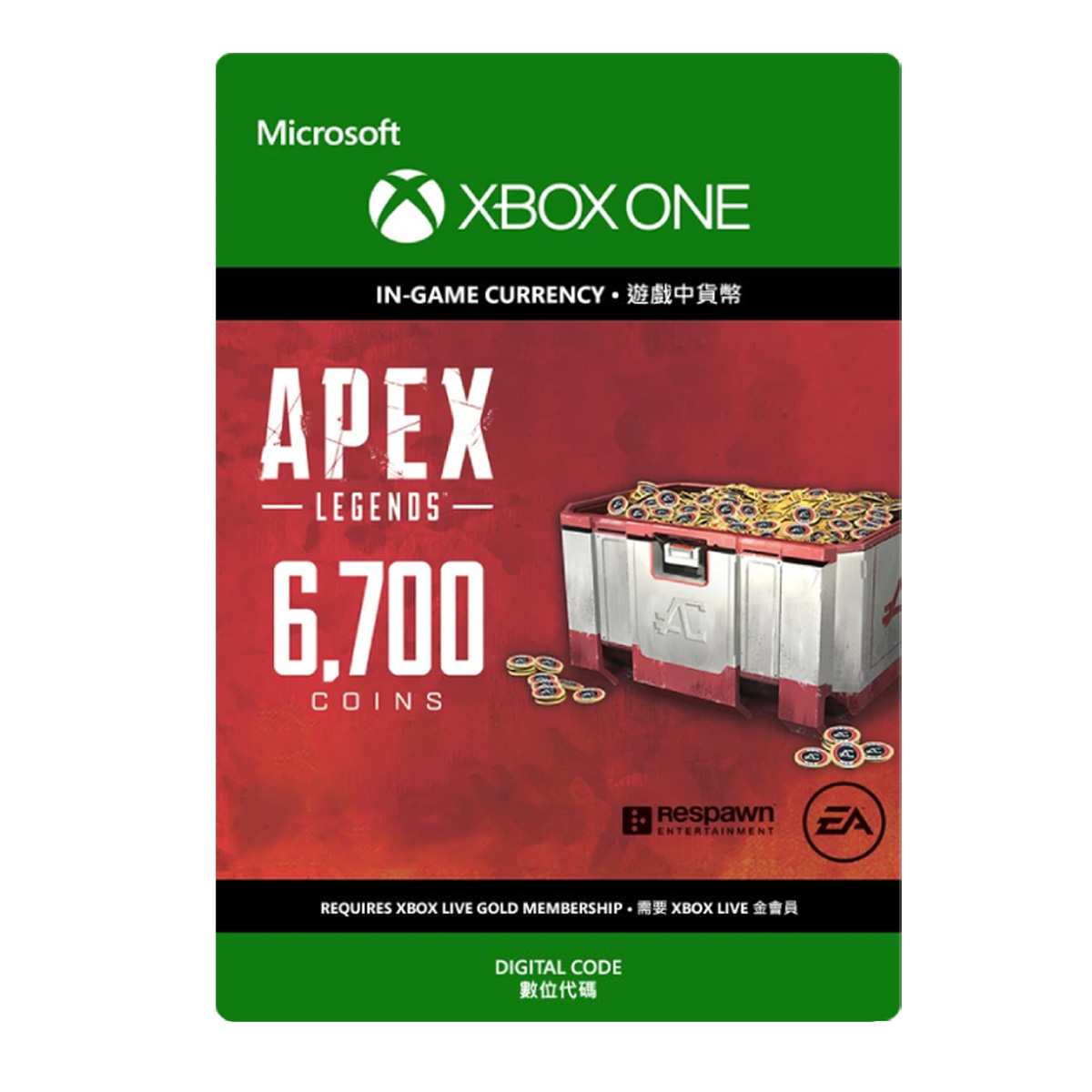 Xbox《APEX Legends》(6700 Coins)