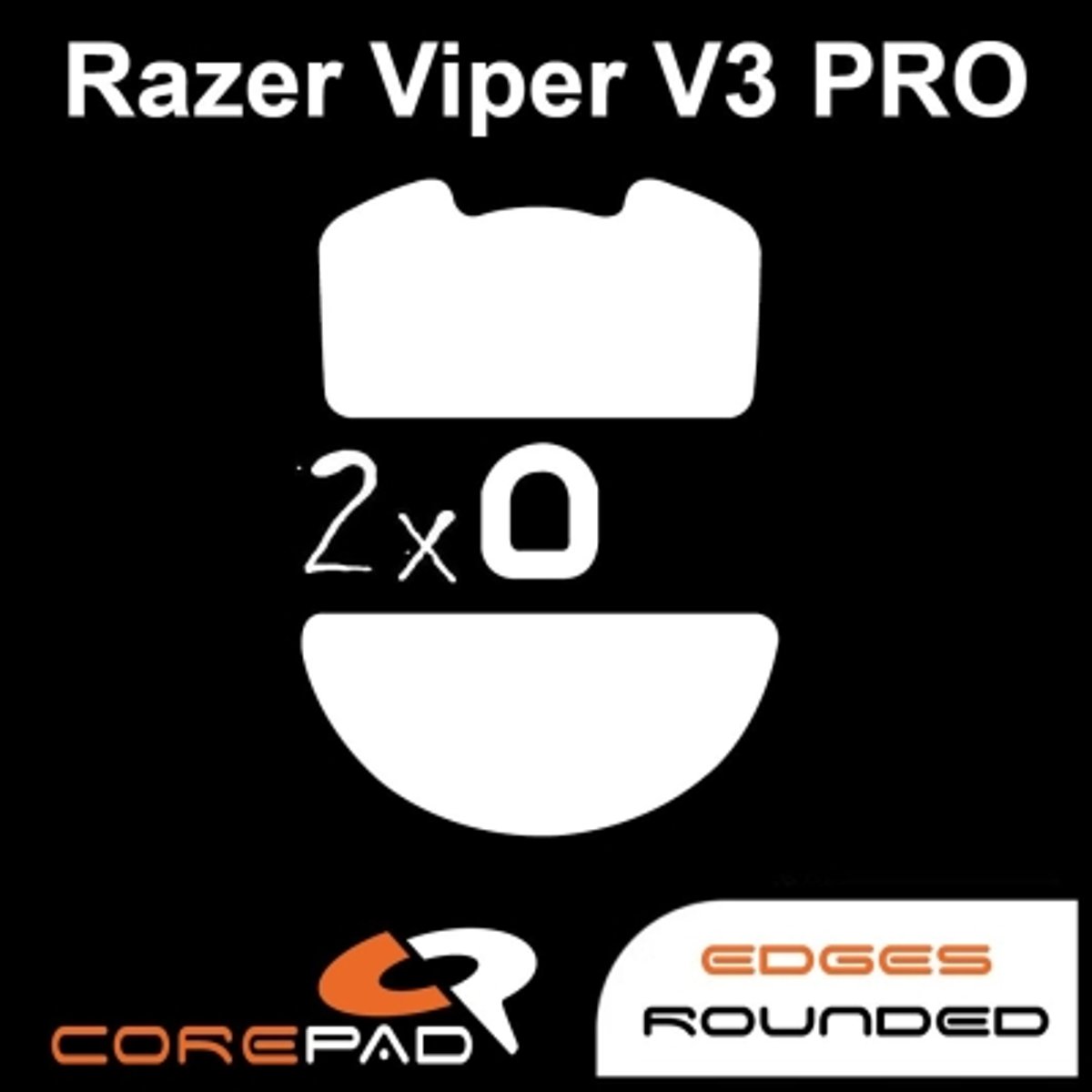 Corepad Skatez Pro PTFE滑鼠腳貼(Razer Viper V3 Pro)