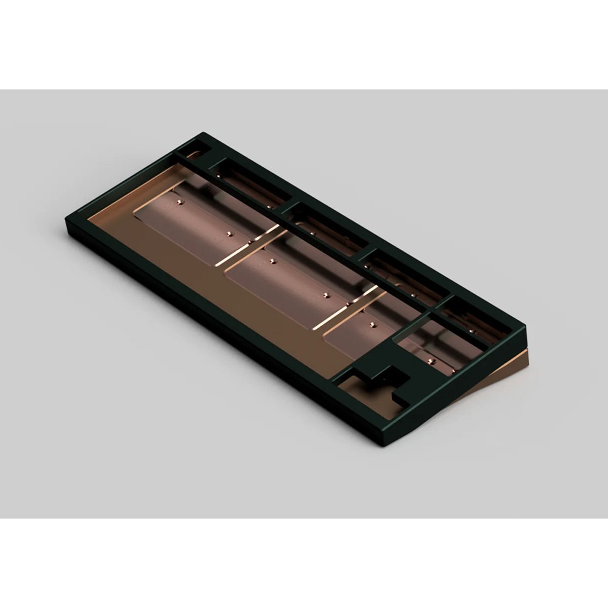 [外殼] Geonworks F1-8X V2 客製化鍵盤外殼(WK-陽極綠+金)