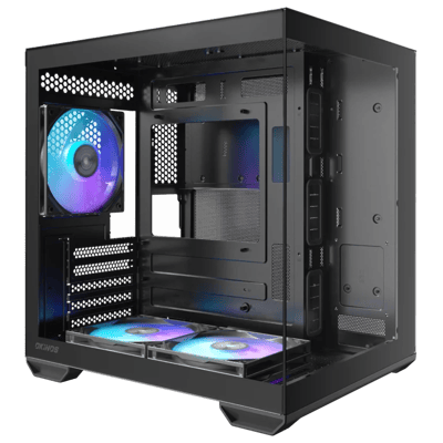 Okinos Mirage 4 ARGB MATX機箱(黑色-Essential)