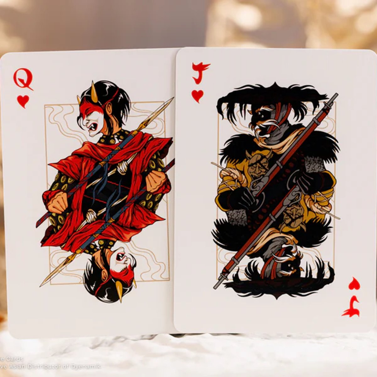 Room One Cards《Ghost of Yōtei》Playing Cards 啤牌(Black Edition)