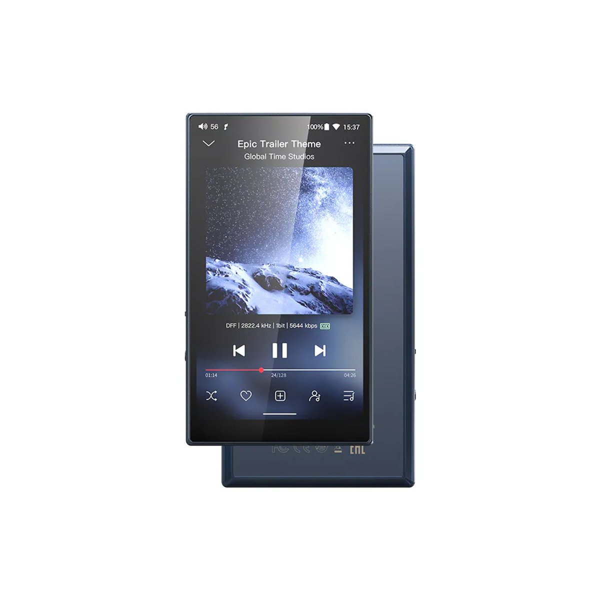 FiiO M21 便攜高清無損音樂播放器(4GB+64GB-深藍色)