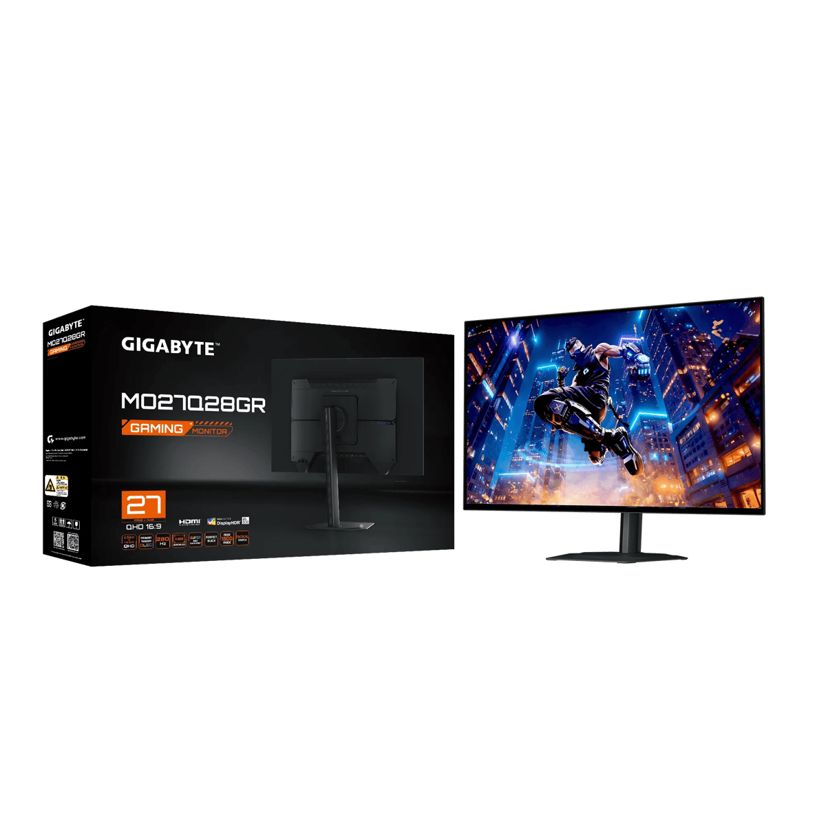 Gigabyte MO27Q28GR 27吋 2K QHD 280Hz 第四代WOLED 電競顯示器