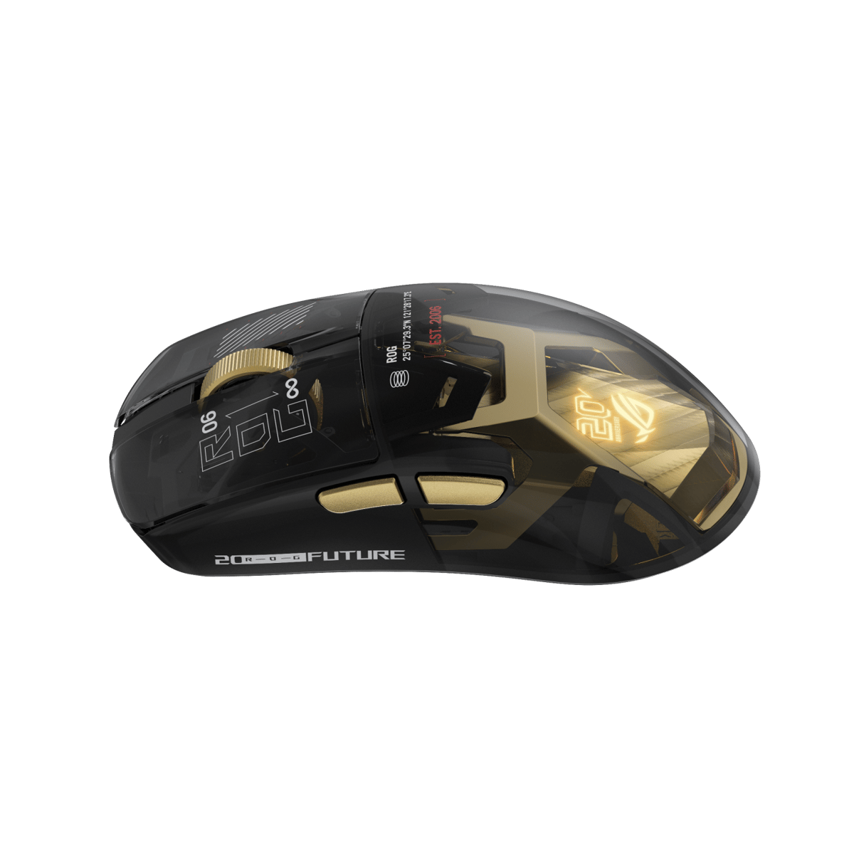 ASUS ROG Harpe II Extreme Edition 20 三模無線電競滑鼠(滑鼠-20周年紀念版)