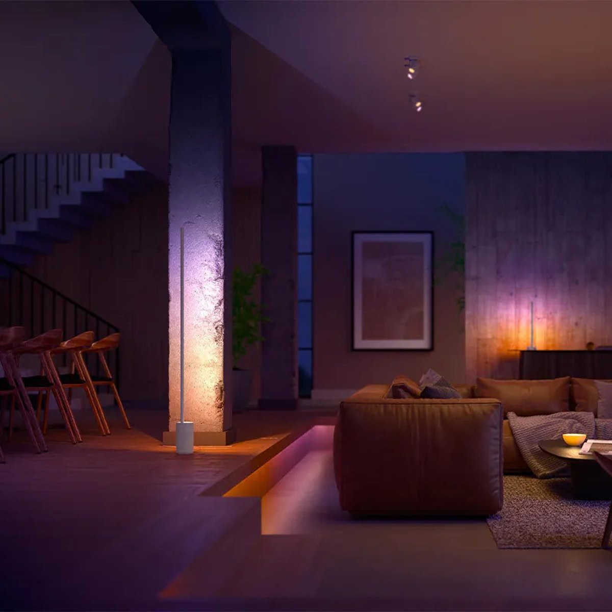 Philips Hue Signe 漸變全彩座地燈(白色)