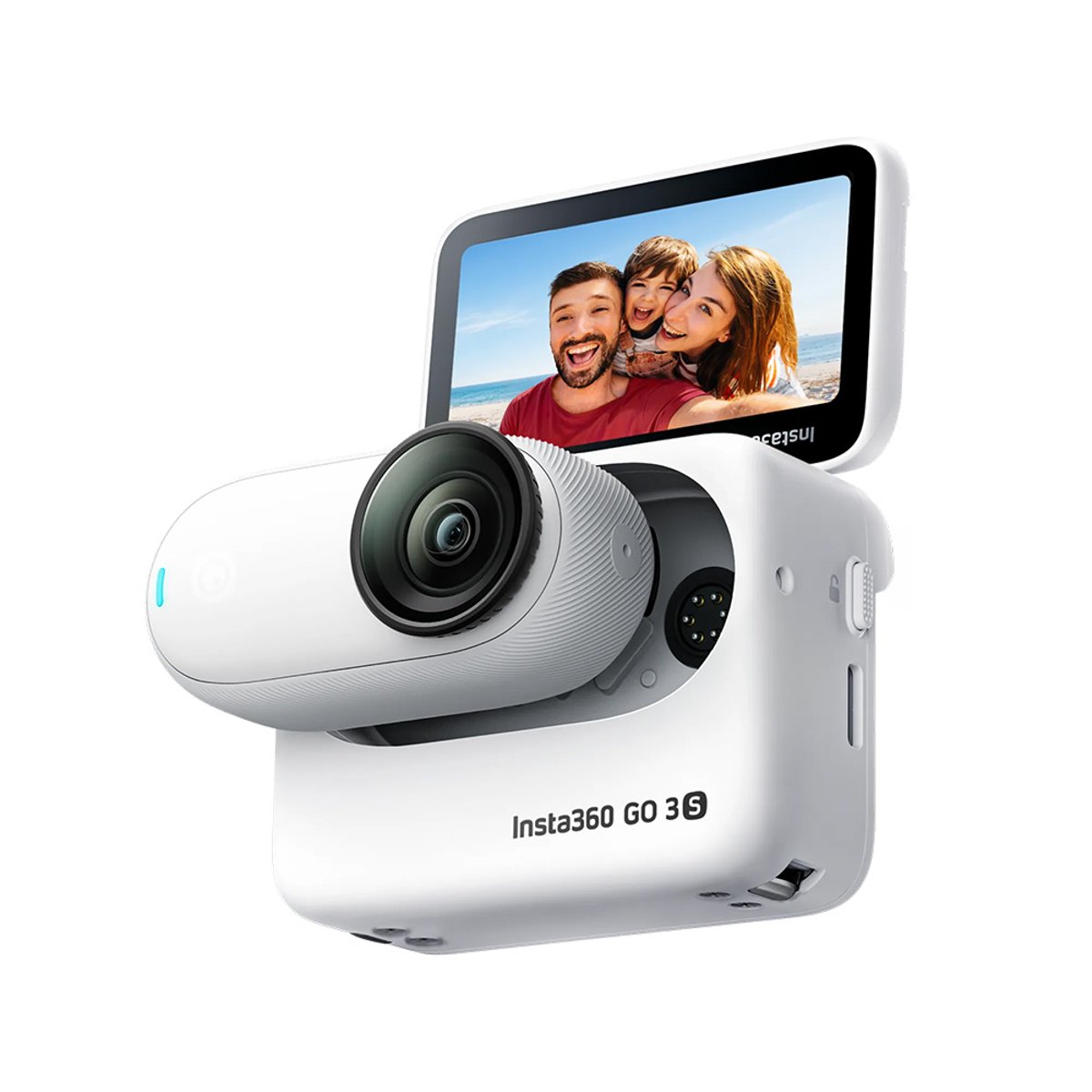 Insta360 GO 3S 4K@30FPS 運動相機(64GB-標準套裝-白色)