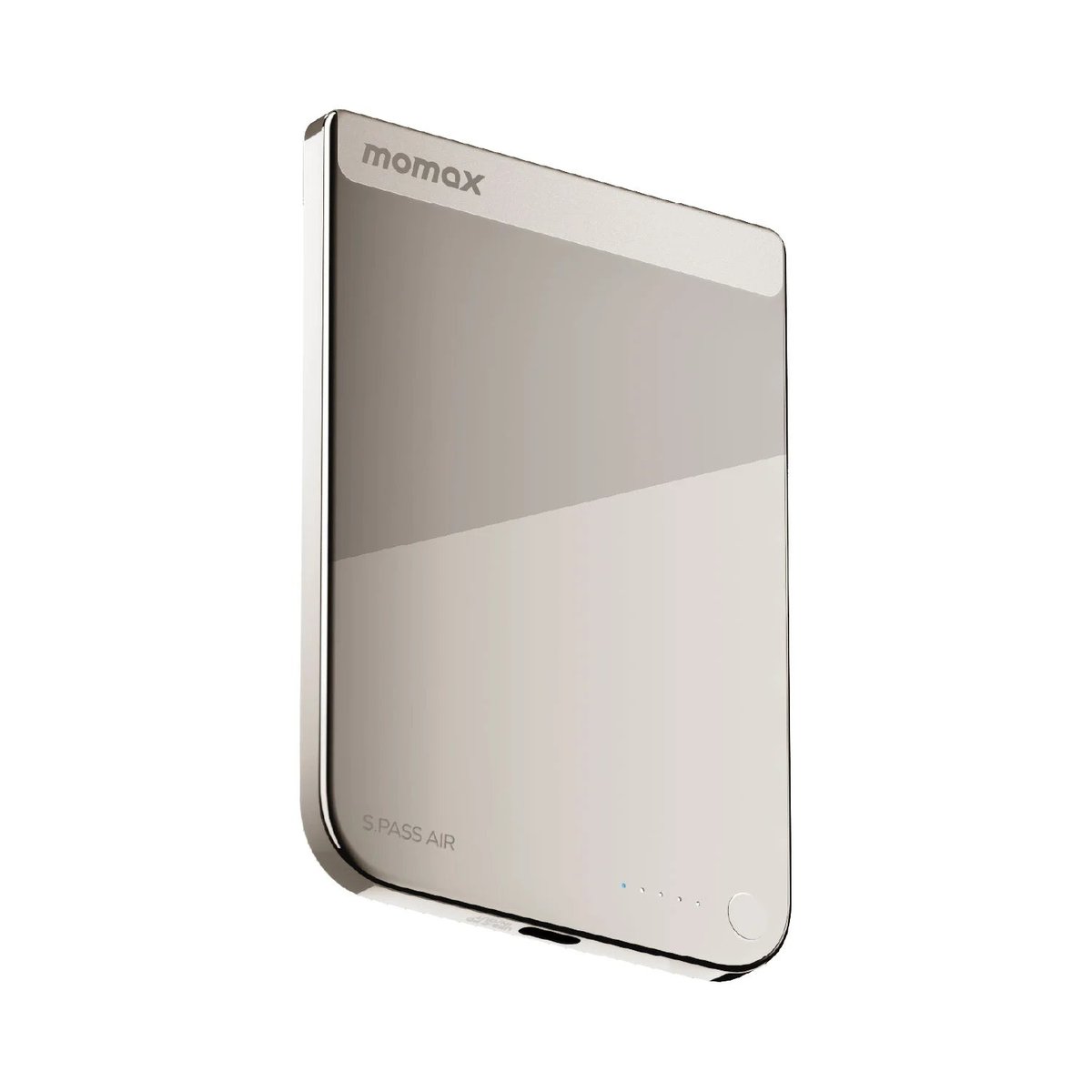 MOMAX 1-Power S.Pass Air 5000mAh 超薄磁吸流動電源(IP180)(鈦色)