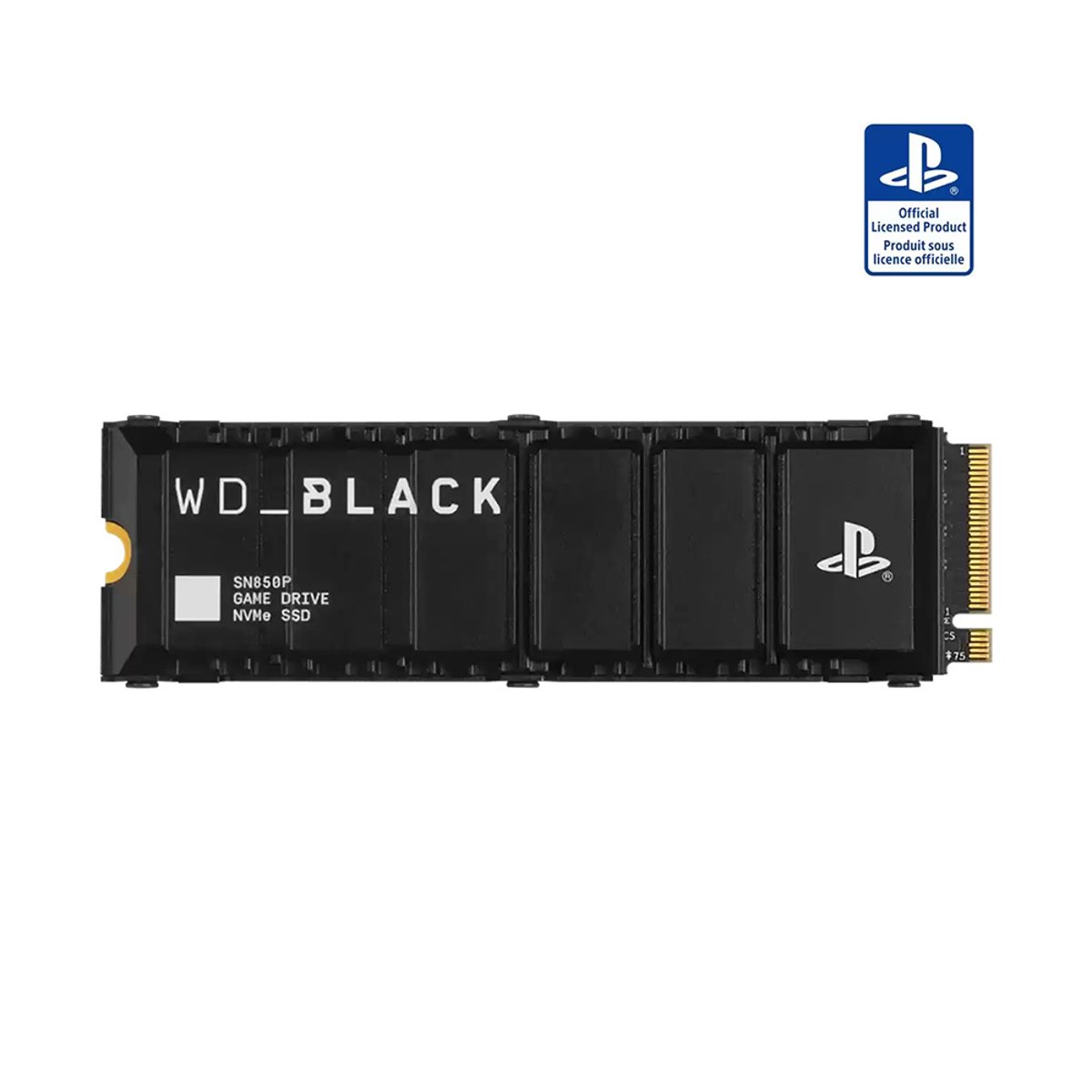 Western Digital_BLACK SN850P 3D TLC NAND M.2 PCIe 4.0 x4 NVMe SSD(With Heatsink-8TB-PS5)