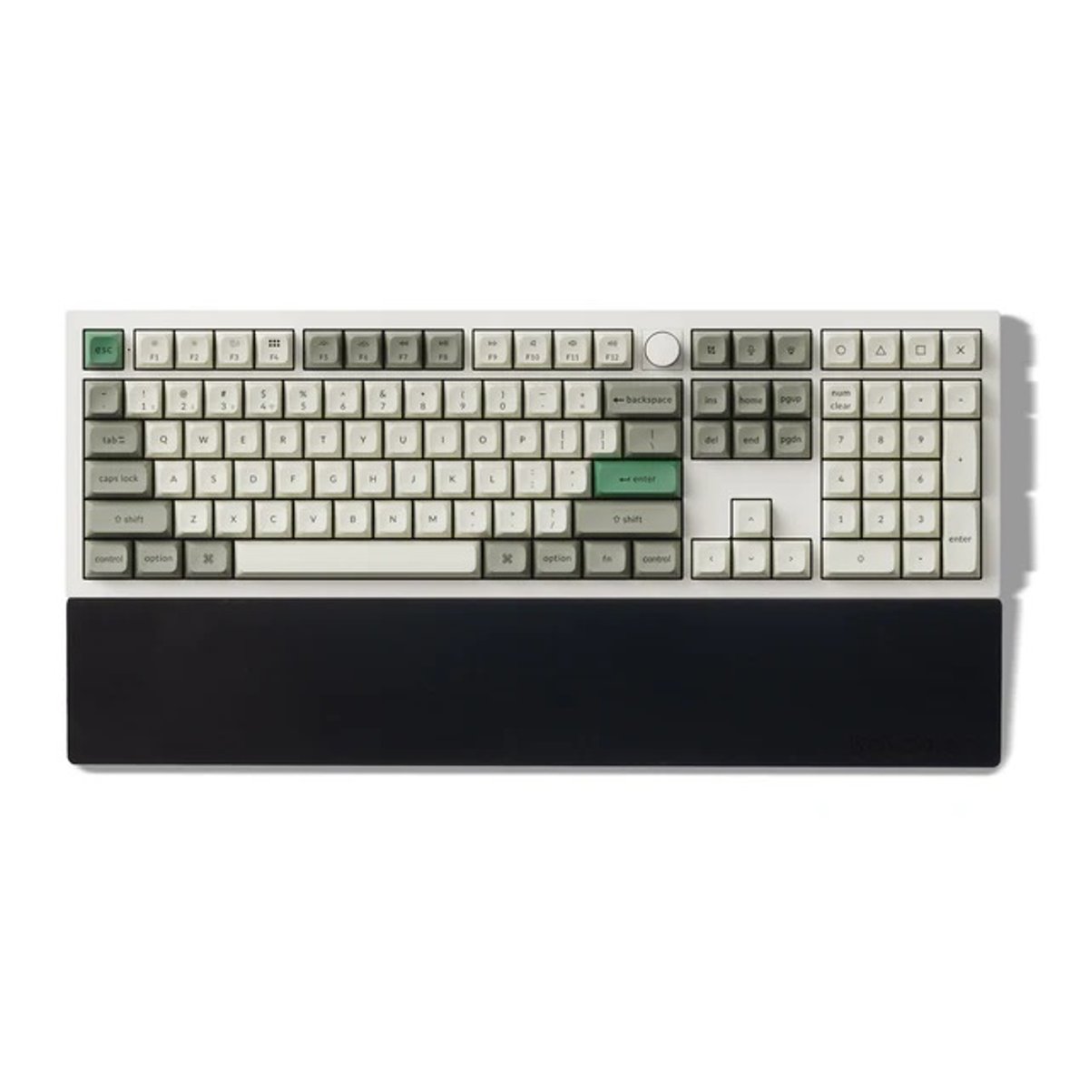 Keychron Silicone Palm Rest 矽氧樹脂手托(PR52)(K10 Pro / Q6 / Q6 Pro / Q6 Max / V6 / V6 Max (447mm)-黑色)