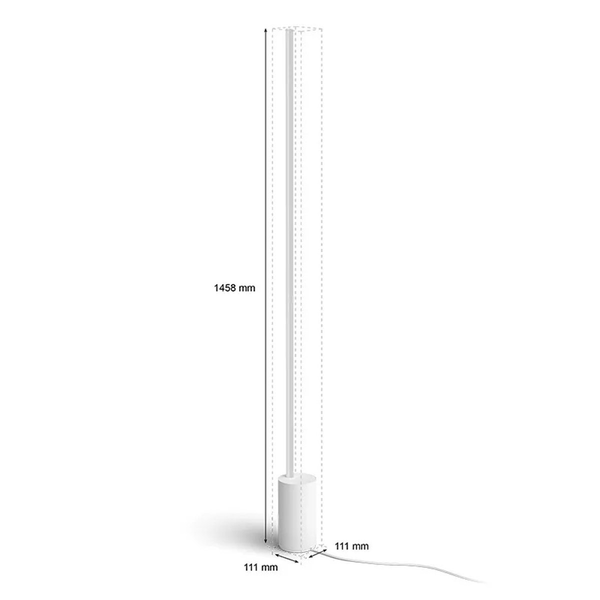 Philips Hue Signe 漸變全彩座地燈(白色)