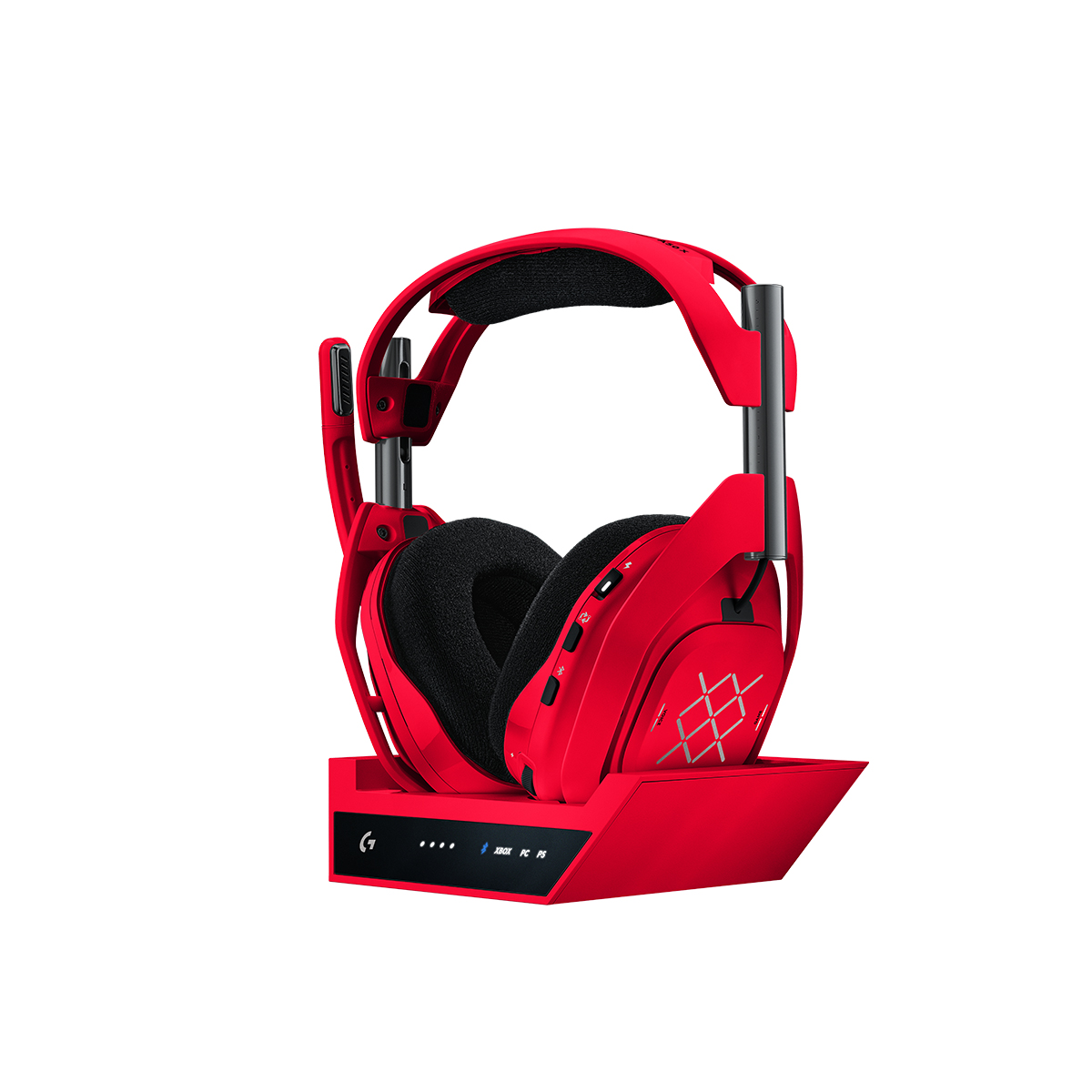 Logitech G Astro A50X Lightspeed 無線遊戲耳機 (支援PC, Xbox, PS5) 連基座(烈焰紅)