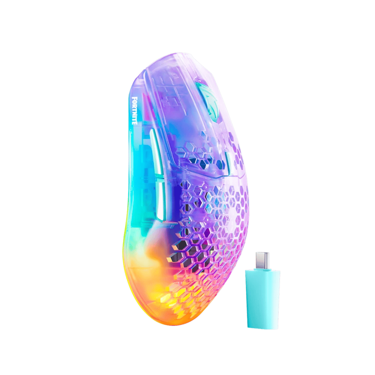 SteelSeries Aerox 3 Wireless Gen 2 4kHz 三模無線滑鼠(62720)(Fortnite Edition)