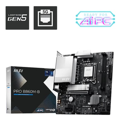MSI PRO B860M-B WIFI mATX主機板