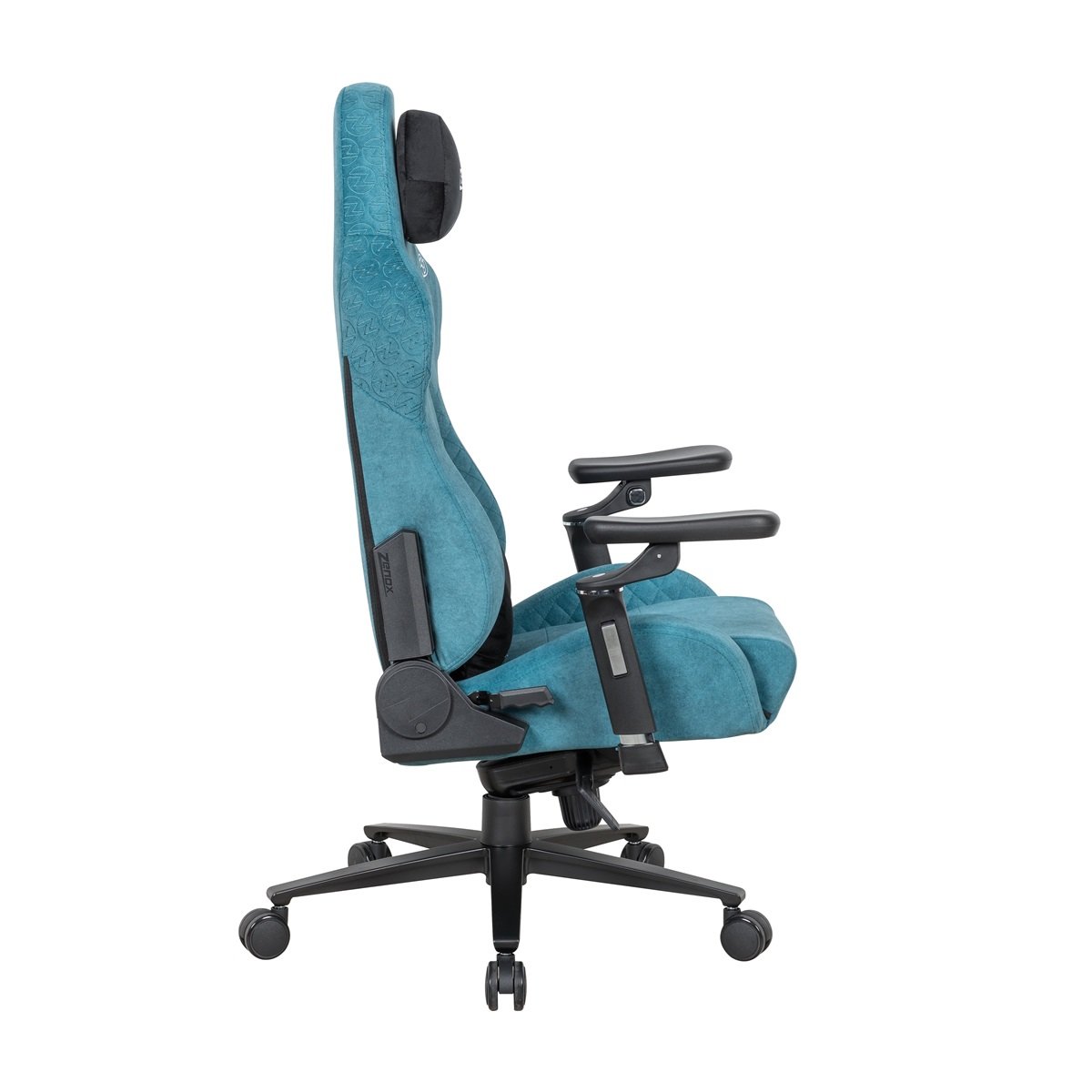 C256D Zenox Jupiter MK-2 人體工學電競椅(5D 扶手)(Davis Fabrics-Peacock Turquoise)