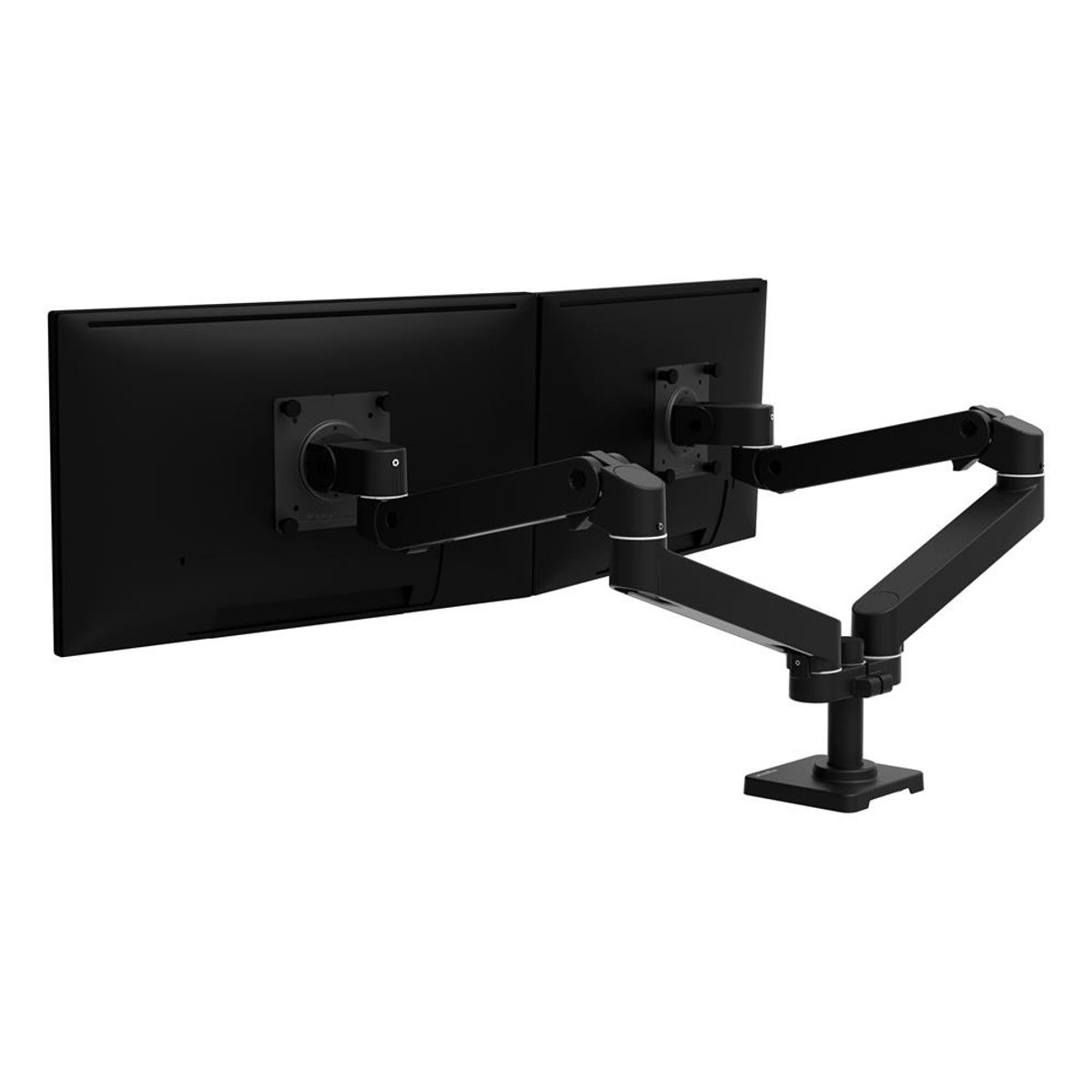 Ergotron LX PRO ARM 雙顯示器水平並排支架 45-686-292(桌夾-黑色)