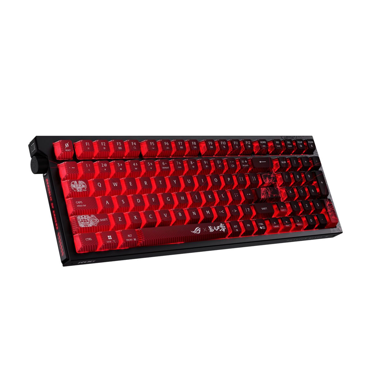 ASUS ROG Strix Morph 96 Wireless PBZ Edition 三模無線機械鍵盤(Snow軸-影之刃零)