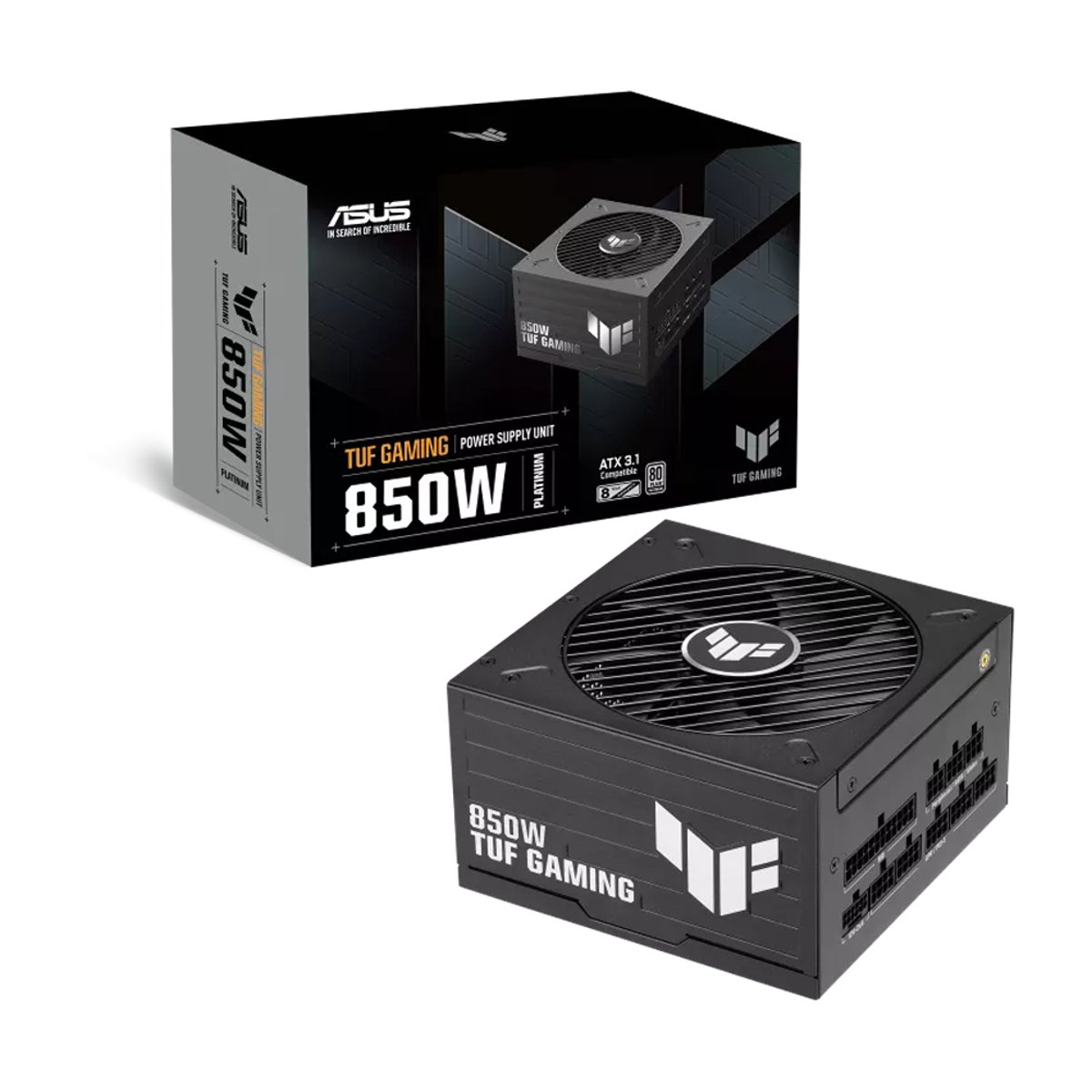 ASUS TUF Gaming 850w 白金牌全模組電源供應器 | 八年保養